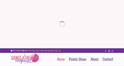Desktop Screenshot of danceextremebodywear.com